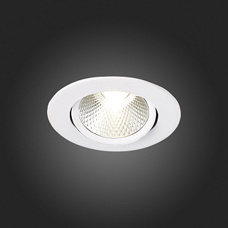 Встраиваемый светильник 9 см, 6W 3000K ST LUCE Встраиваемые светильники ST211.538.06.24 Белый, вр 7,5 см