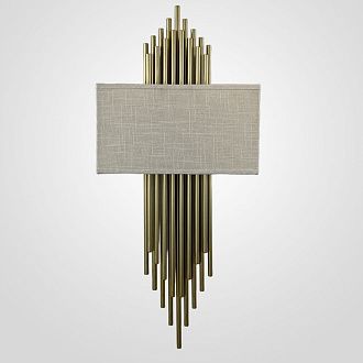 Бра Sohne CG 90-0009 FIORE White H65 W29 29*29*65 см, 2*E14*40W, 3000K, ImperiumLoft 44.27, Золотистый