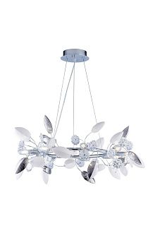 Люстра Ø850 x H1000, мм, 9*40W (360W), CH (Хром) NewRgy 6834/9D CH