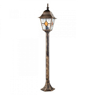 Уличный светильник 18*18*100 см, 1*E27 коричневый Arte Lamp Madrid A1541PA-1BN