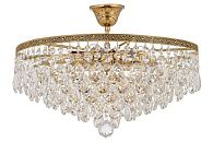 Люстра потолочная *46*25 см, 6*E27*60W, Arti Lampadari Castellana Gold Castellana E 1.3.46.608 G, золотой