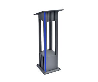 Светильник 80 см, 8W, 4000K, Kink Light 09206-F,16(05), серый