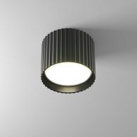 Потолочный светильник 8,5 см, Maytoni C106CL-GX53-B, черный