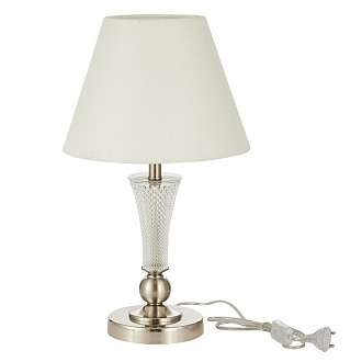 Прикроватная лампа 28 см,  EVOLUCE REIMO SLE105504-01 Никель