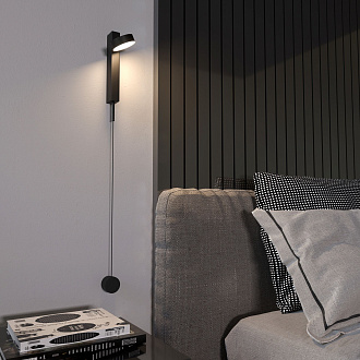 Настенный светодиодный светильник Orco LED 40112/LED черный Elektrostandard