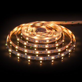 Светодиодная лента Лента светодиодная 24V 14,4W 60Led 5050+5050 IP20 MIX RGB/теплый белый, 5м Elektrostandard