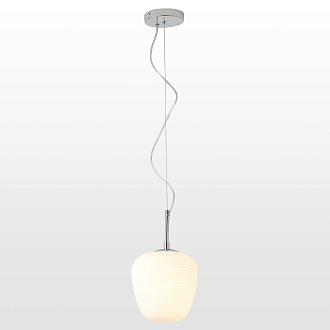 Подвесной светильник Lussole Limestone LSP-8400, 19*45 см, хром