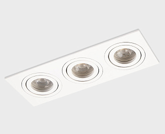Встраиваемый светильник Megalight SAG303-4 white, белый, вр 24*8,5 см