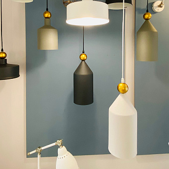 Подвесной светильник Odeon Light Bolli 4088/1 черный, диаметр 25 см