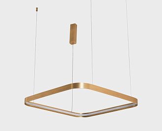 Подвесная люстра 80 см, 42W, 3000K, Italline IT013-6024 gold 3000K, золото