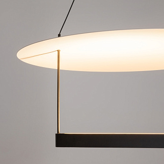 Подвесной светильник 42*42*315 см, LED, 23W, 3000К, Maytoni Ambience MOD280PL-L23B3K черный
