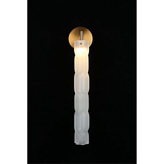 Бра 12*10*47 см, 1*LED, 6W, 3000K, Aployt Dzhosi APL.326.11.01, латунный