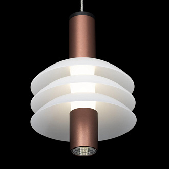 Светильник подвесной 12*190 см LED*6 W, 4000 К Citilux Майя Махагон CL202012