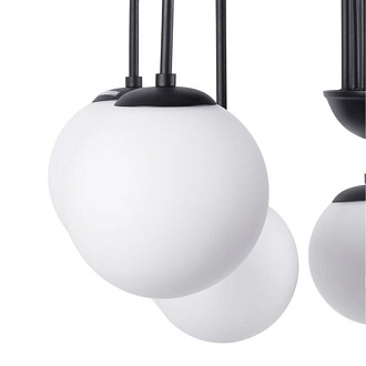 Люстра 75*63 см, 8*E14*40W  Arte Lamp Mebsuta A1675LM-8BK черный