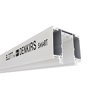 Профиль-трек 200 cv SLOTT for DENKIRS SMART TR2014-WH, для натяжных потолков, алюминий, белый