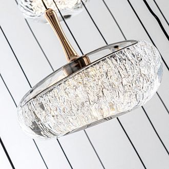 Светильник 80*300 см, *LED*175W, 3000-6000K, Modestyle  MS.6566.25, Чёрный, Золото