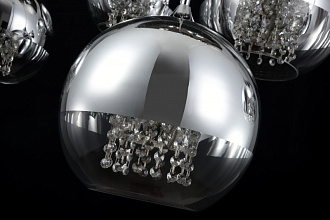 Подвес Maytoni  Fermi P140-PL-170-5-N, диаметр 91 см, никель