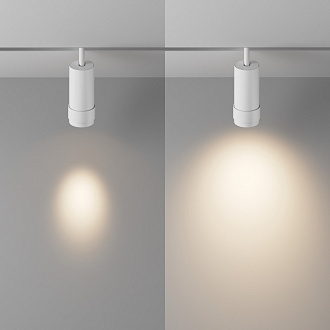 Светильник на шине 5,5*5,5*19,5 см, LED, 12W, 3000К, Maytoni Technical Focus Zoom TR211-1-12W3K-Z-W белый