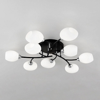 Люстра Citilux Флорида Черн.+Хром CL148195