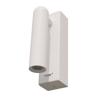 Бра 3*4*14 см, *3W, 3000K, Lightstar Omega 200736, Белый