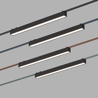 Светильник на шине 64,2*4*4,5- см, *LED*24W, 2700-6000K, Denkirs BELTY LINEAR DK5676-BK, черный пластик