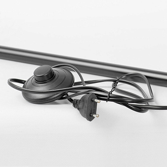 Торшер 35*160 см, 1*E27 Lussole Escambia LSP-0662 черный