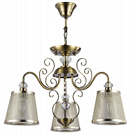 Люстра потолочная/подвесная Диаметр 58,3 см Freya FR2405-PL-03-BZ Бронза