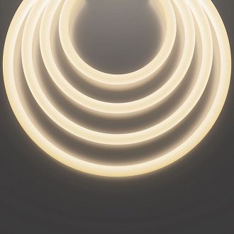 Гибкий неон Nemo D25 48V 12,5W/м 3000К IP65 20м, 2000*3*3 см, Maytoni Круглый 360° Led Strip 433001, Белый