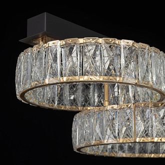 Светильник 75 см, 45W, 3000K, Citilux PALANT CL325162 LED, черный-бронза