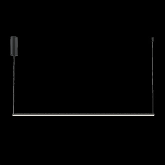 Подвесной светильник 120*1,7*316,7 см, LED, 16W, 4000К, Maytoni Halo MOD246PL-L24BK черный