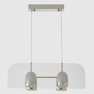 Светильник подвесной 49,5*25,2*16-223,5 см, *LED*24W, 4000K, Crystal Lux Element ELEMENT SP24W LED CHROME, Хром