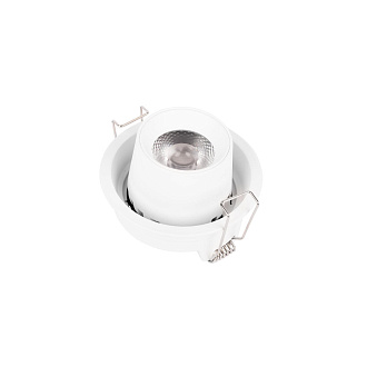 Встраиваемый светильник 8*6 см, 1*LED*7W 4000K LOFT IT Flash 10319/A White белый, вр 7,5 см