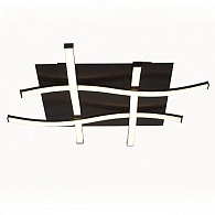 Потолочный светодиодный светильник Mantra Nur 5364, 57*57, 2800 К, см, W 34, коричневый