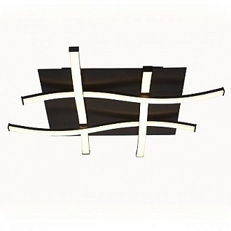 Потолочный светодиодный светильник Mantra Nur 5364, 57*57, 2800 К, см, W 34, коричневый