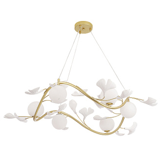 Светильник 91 см, Crystal Lux COLIBRI SP6 GOLD, золото