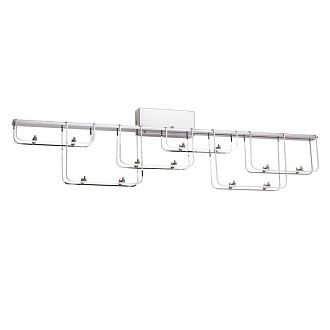 Настенный светильник 85**-21,5 см, 24*LED*12W, 3000K, Odeon Light ZAHA 7059/12WL, хром