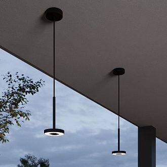 Уличный светильник 11*11*75 см, LED, 12W, 4000K, Elektrostandard Verano 35185/H,