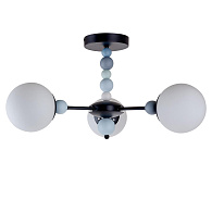 Люстра *60*30 см, E14 3*40W, Lumion Sunday чёрный, 6526/3C