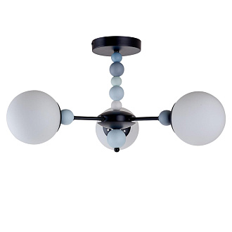 Люстра *60*30 см, E14 3*40W, Lumion Sunday чёрный, 6526/3C