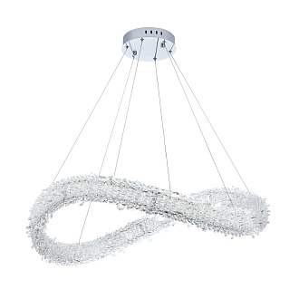 Подвесной светильник 80*40/150 см, LED 88W 3000-6000K MODESTYLE MS.5003.800 CR хром