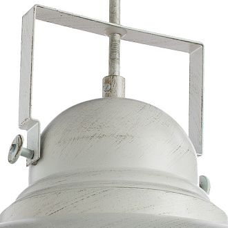 Подвесной светильник Arte Lamp A5213SP-1WG Martin бело-золотой Loft