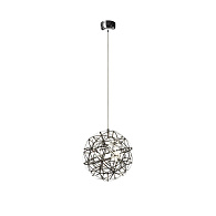 Люстра Foucaults orb crystal LOFT1897/4 черный диаметр 35 см. 