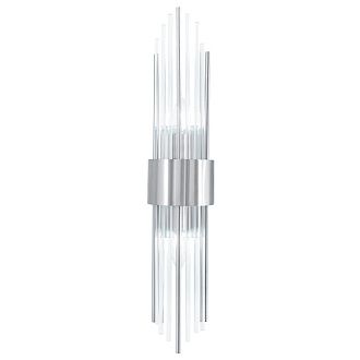 Бра 60 см, Crystal Lux ATENTO AP2 CHROME/TRANSPARENTE, хром
