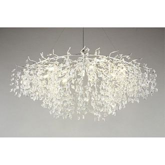 Подвесная люстра 100*60*80-170 см, 10*G9, 5W, Aployt Danusia APL.846.13.10, хром