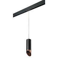 Комплект со светильником Rullo для трека PRO 6*15,9 см, 1*GU10*7W, Черный Lightstar Rullo PRORP487130
