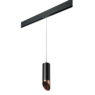 Комплект со светильником Rullo для трека PRO 6*15,9 см, 1*GU10*7W, Черный Lightstar Rullo PRORP487130