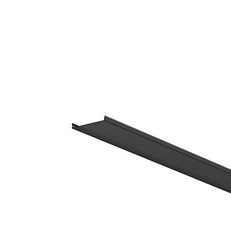 Рассеиватель для профиля 50×50 (Чёрный, 3 м), ALM-5050T-B-DF-3M 642049, 300*5*1 см, Maytoni Led Strip 642049, Черный