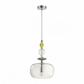 Подвесной светильник диаметр 27 см Odeon Light Bizet 4893/1A Хром