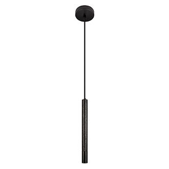 Подвесной светильник 4 см, Loft IT Everest 10583D Black, черный-травертин