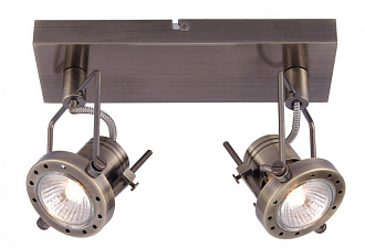 Спот ArteLamp A4300AP-2AB, античная бронза